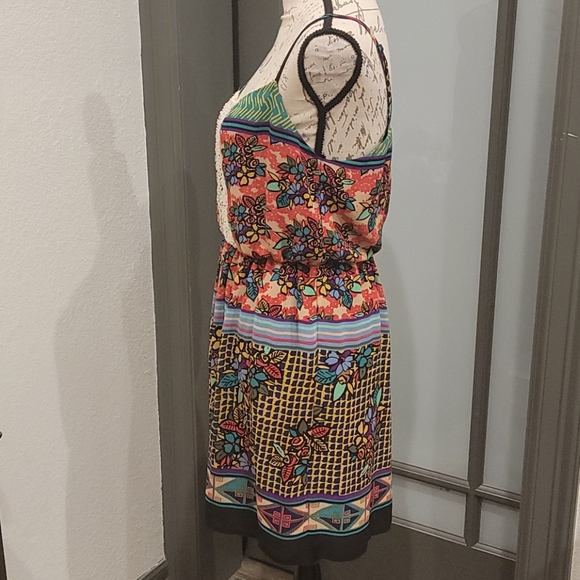 Gianni Bini Summer Dress Lace Insert - Picture 4 of 9